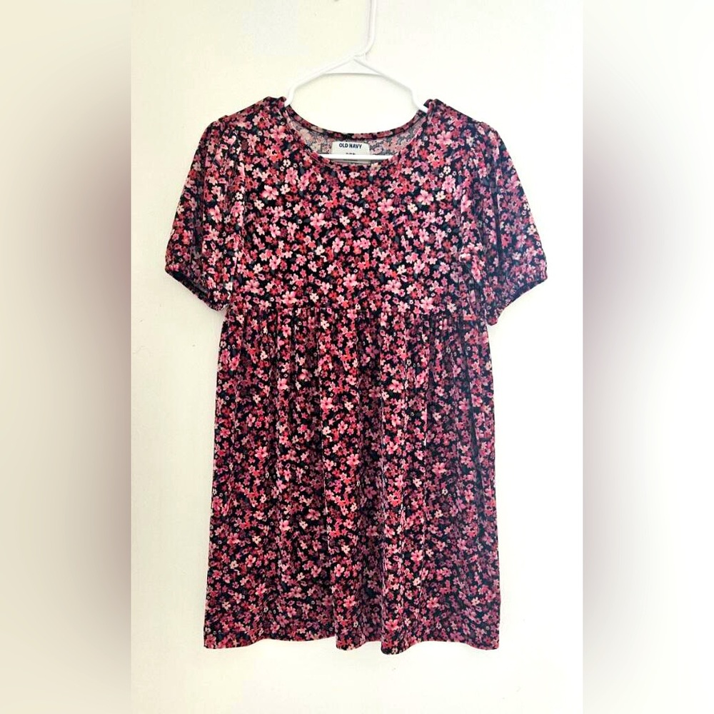 Old Navy Girls Velvet Dress